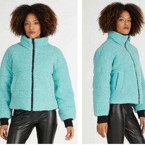 NVLT Short Teddy Puffer Coat